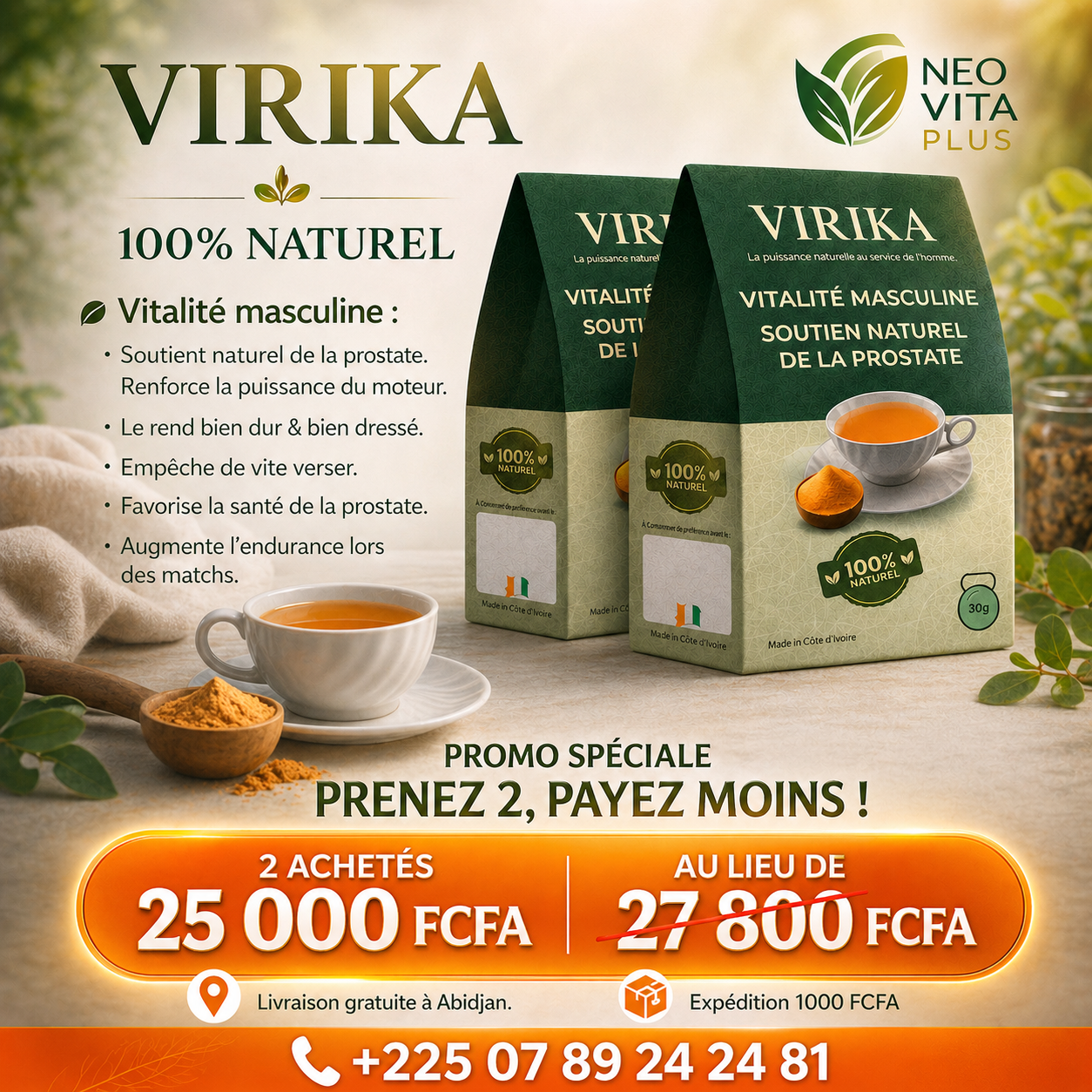 VIRIKA – La puissance naturelle au service de l’homme. 2 VIRIKA 25000